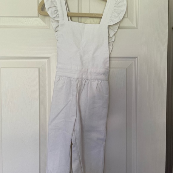 Daughter co white overalls size 2/3yr - Picture 2 of 5